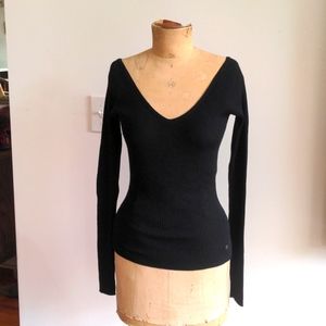 Givenchy black wool knit,size Small